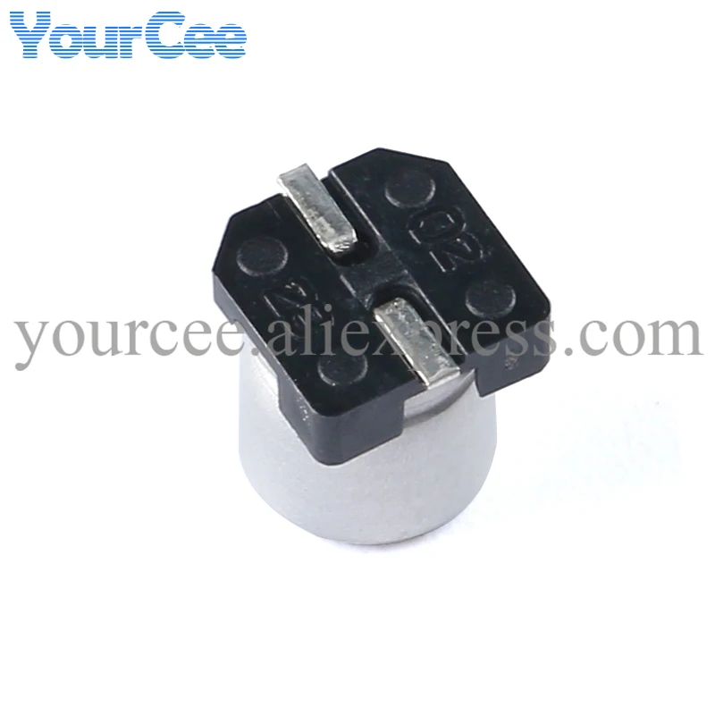 50pcs SMD Electrolytic Capacitor Aluminum 6.3V 10V 16V 25V 35V 50V 63V 100V 400V 1UF 4.7UF 10UF 47UF 100UF 470UF 680UF 1000UF