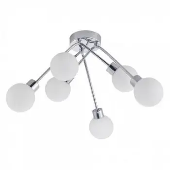 

CEILING LIGHT CHANDELIER 6 LIGHTS BALL