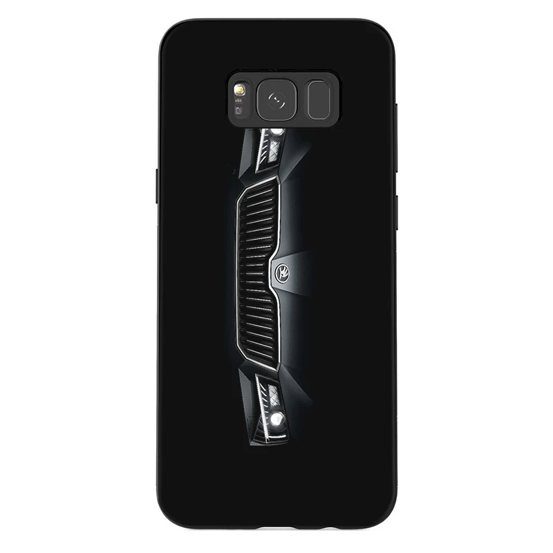 Силиконовый чехол для телефона для samsung A3 A5 A6 A7 A8 A9 A10 A30 A40 A50 A70 плюс полное покрытие для автомобиля Skoda логотип сумка из ТПУ - Цвет: B7