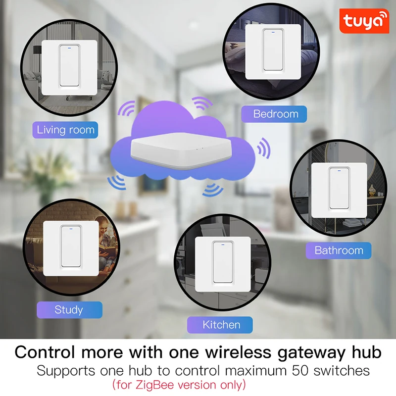 WiFi смарт кнопочный переключатель без нейтральный провод требуется приложение