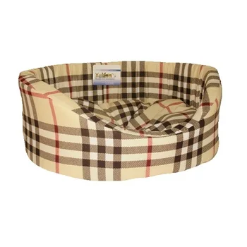 

Anatomic Bobrovo YARD for dogs with edge № 3, tartan light, 55 x 43 x 16 cm