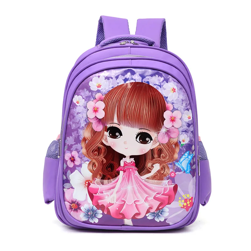 

Cute Women's Boy Schoolbag for Elementary School Students 1-6 Grade CHILDREN'S Rucksack Fun Light Princess Girls Backpack
