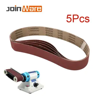 

Sanding Belt 50mmX905mm Grinding Polishing Aluminum Oxide Sander Belt for Woodworking 180# 5Pcs