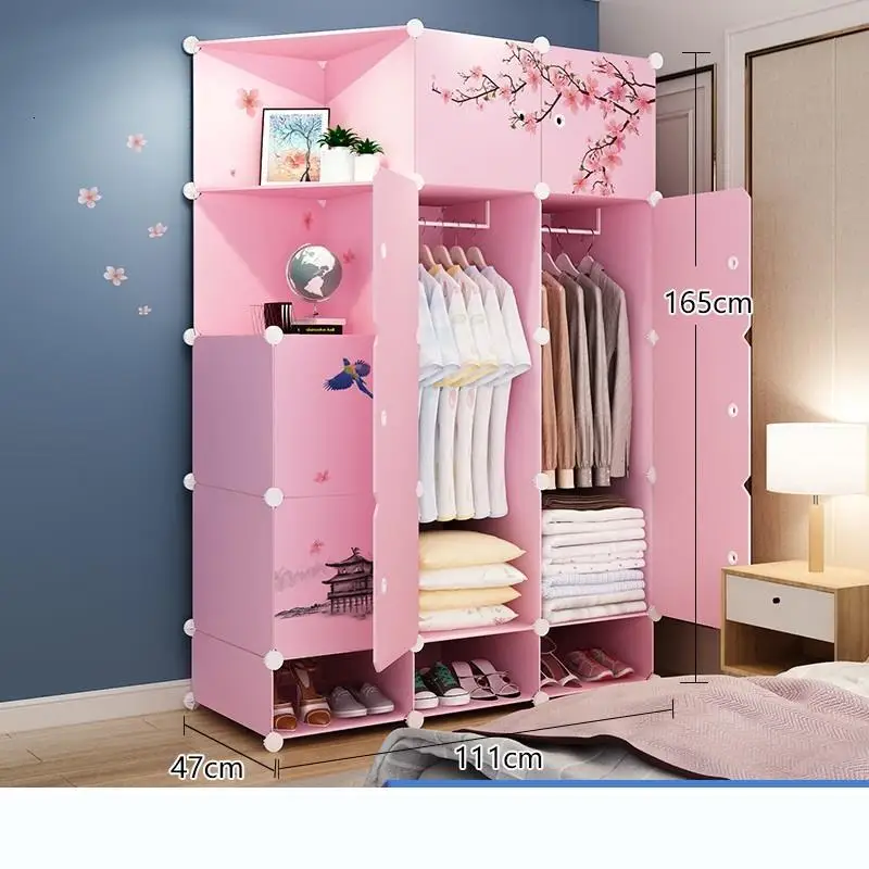 Version C Мебель комод для спальни Gabinete Meble Moveis Para Casa Mueble De Dormitorio шкаф Guarda Roupa гардероб - Цвет: Version C
