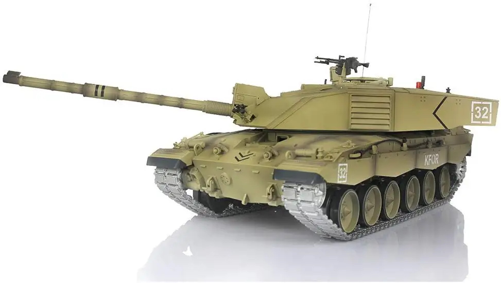 1:16 Великобритании "Challenger 2" RC главный боевой танк HengLong 1/16 весы Challenger II RTR дистанционное управление, бачок с металлическая пряжкой для Henglong3908