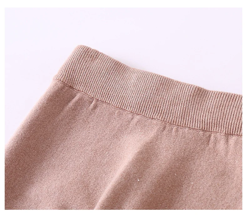Spring and Autumn Women Maxi Skirt Cashmere Wool Casual Mid-Calf Skirts Music Festival Clothing