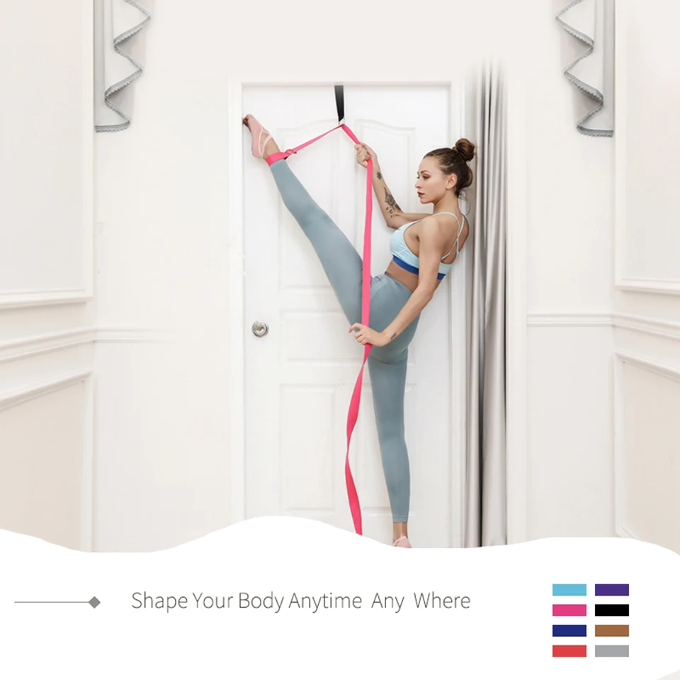 ROEGADYN Yoga Stretch Strap Resistance Bands Indoor Fitness Yoga Ballet