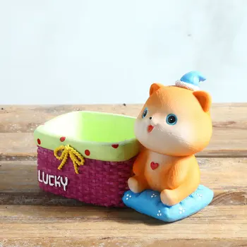 

1 Pc Resin Flowerpot Flower Pots Resin Flowerpot Succulent Plantpot for Home