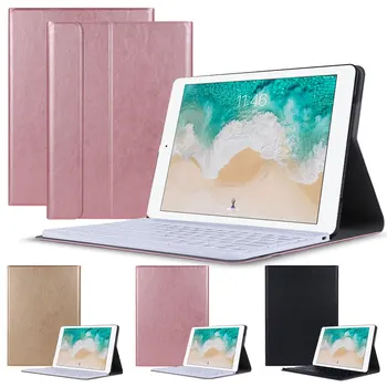 

For iPad 10.2 inch 2019 Keyboard Case PU Leather Flip Stand Cover For iPad Pro Air 10.5 inch Funda Wireless Keyboard Tablet Case