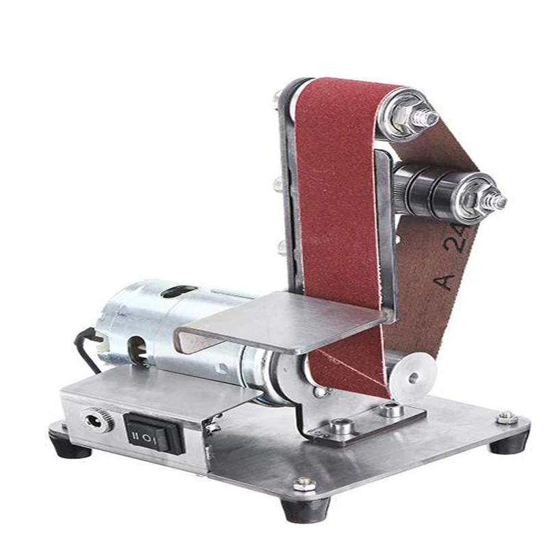 

Mini Electric Belt Machine Sanding Machine Grinding and Polishing Machine Cutting Machine DIY Polishing Machine Table