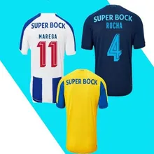 19 20 взрослая рубашка Порто FC футбольная Джерси Домашняя Брахими Абубакар марега TELLES HERRERA PEREIRA Порто футбольная рубашка