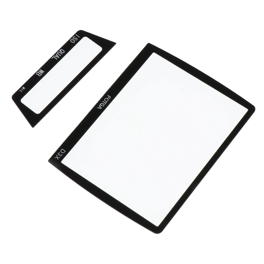 External Screen Protector for Nikon D3/D3x Camera Accessories Compact LCD Optical Glass Screen Protective Film