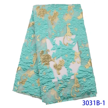 

2019 New Arrival High Quality Lace Fabric Brocade Laces Trim Fabric Flowers For Party Dress Nigerian Lace For Sewing GD3031B-1