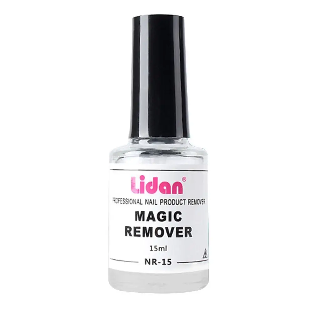 

15ml Fast Manicure Semi Permanent Remover Burst Nail Soak Remover Polish Nail Off Polish Remover Cleaner Napkin Y5Q0
