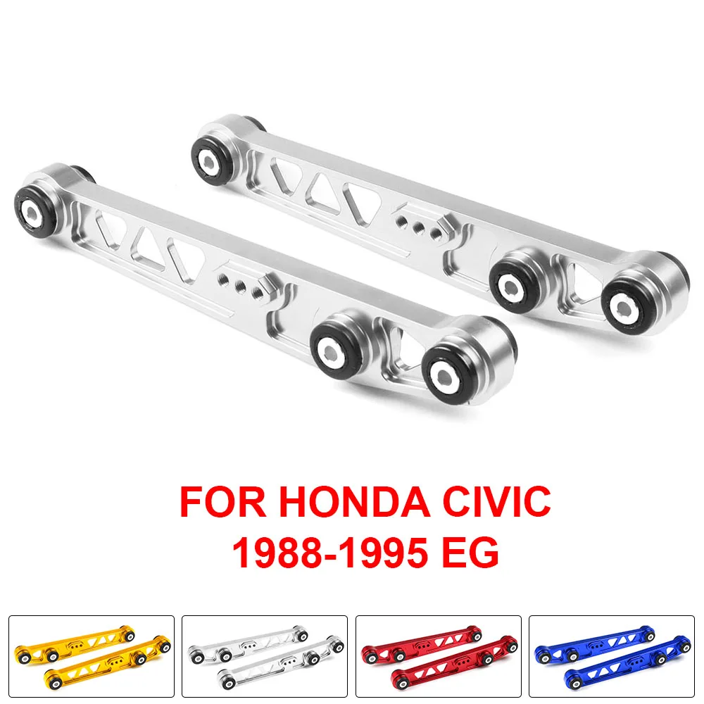 

One pair Rear Lower Control Arm Subframe Brace Tie Bar Arms ASR Kit For Honda For Honda Civic 88-95 EG ARM JDM LCA