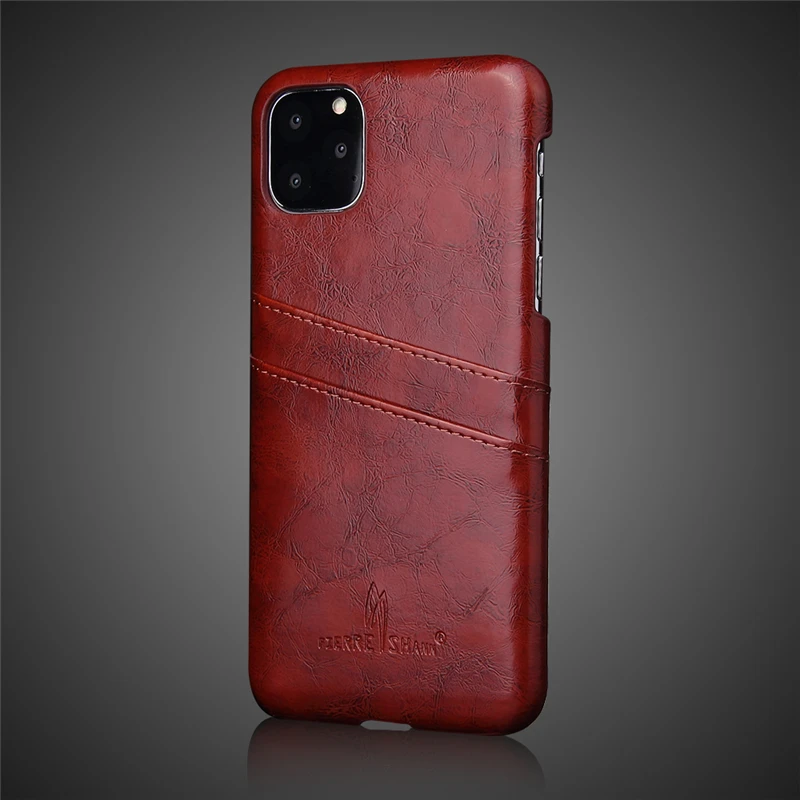 iPhone 11 油蜡纹插卡后壳 (13)