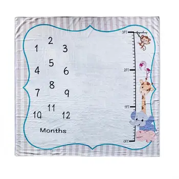

Baby Photo Blanket Alphanumeric Pattern Photography Props Background Blanket Play Mat Background Cloth Nordic Style Baby Gifts