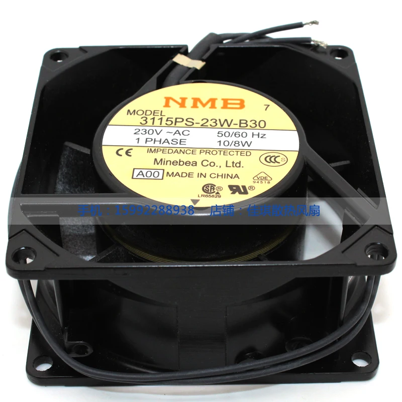 Novo ventilador ac original NMB-MAT 8038 8cm
