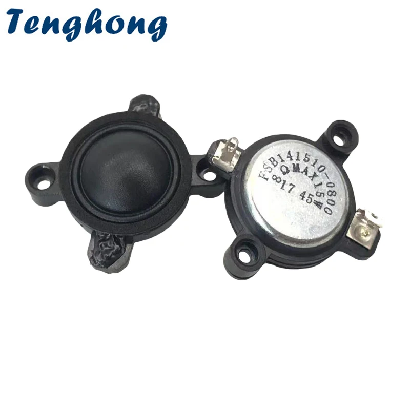Tenghong 2pcs 1 Inch 31MM Dome Silk Film Tweeter 8 Ohm 15W Mini Treble Loudspeaker Unit For Home Car Audio Modification DIY | Электроника