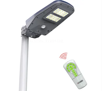 

8pcs Smart remote control with ALS2.0 technology 10W led solar street courtyard light ip65 for plaza park garden street