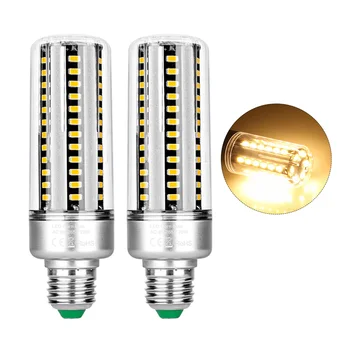 

2pcs E26 LED Bulb Aluminum Warehouses Durable Bright Office 22W Home Indoor Outdoor Barn Corn Light Garage Backyard