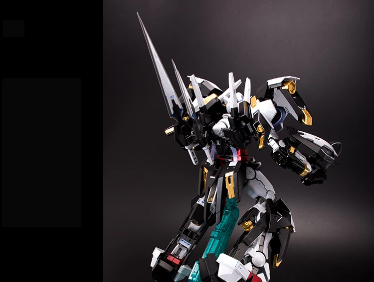 BANDAI MG 1/100 PB 00 GN-001/hs-A01 Avalanche Exia GUNDAM черно-белый Снежный цвет Фигурки Рождественский подарок игрушки