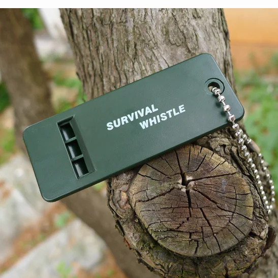 

Tri-Band Outdoor Survival Mouth Whistle Lifesaving Whistle First Aid Whistle Treble High Frequency Earthquake Relief Whistle Sub