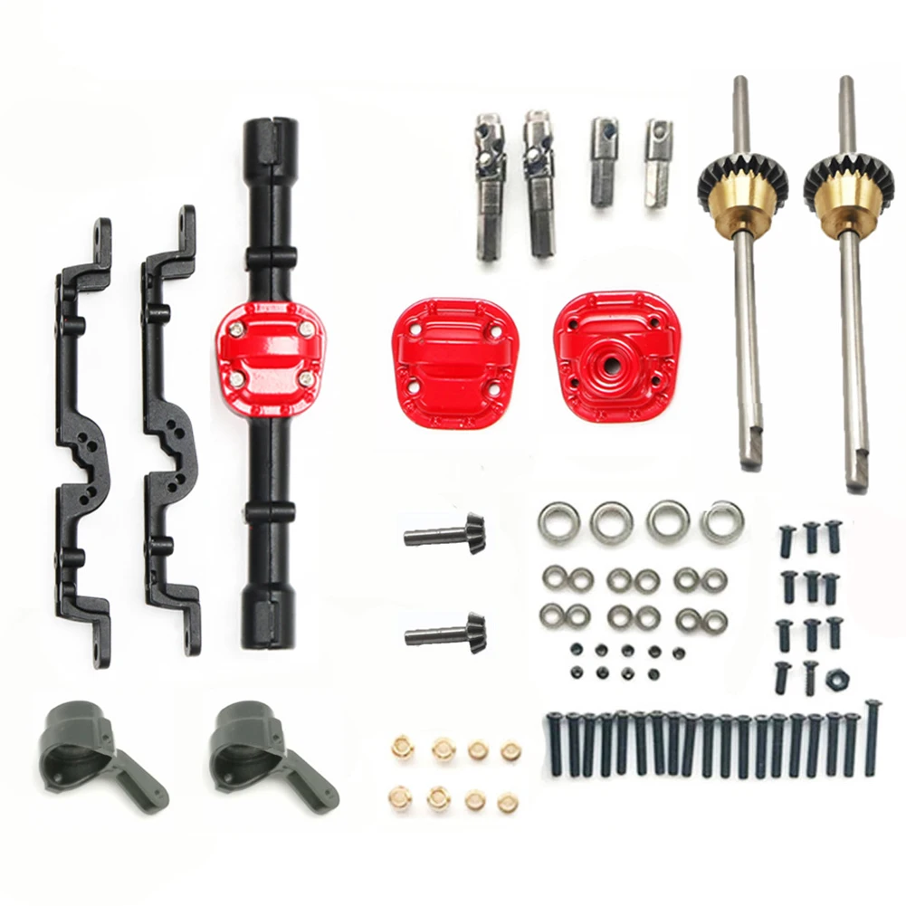 

Boys Differential Gear Set DIY Upgrade Front Rear Racing Practical Spare Parts Universal Fit RC Car Climbing Vehicle For MN