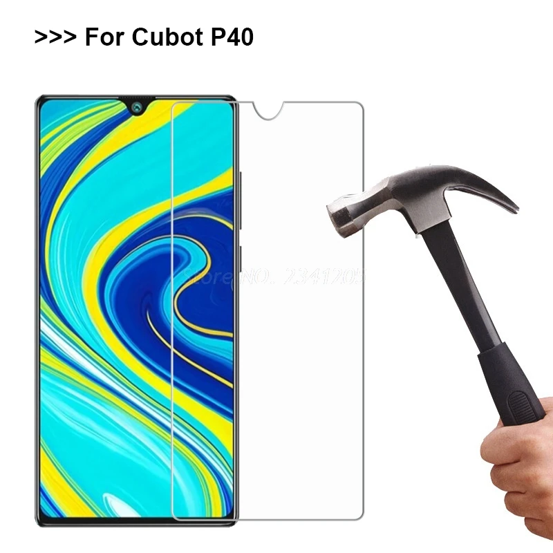 2 шт. закаленное стекло для Cubot P40 X19 X19S R19 C15 Pro защита экрана 2.5D 9H Note 20 защитная
