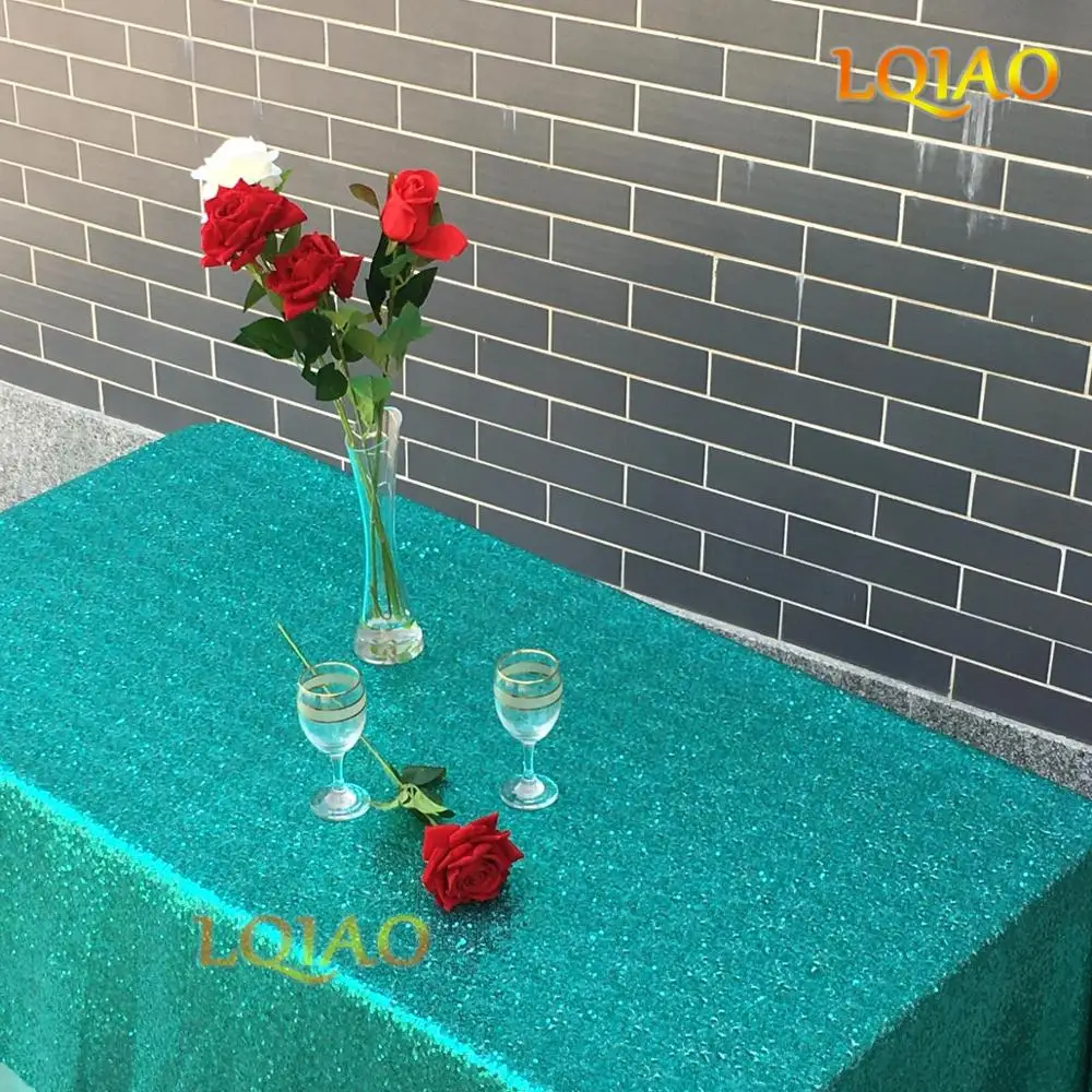 Скатерть с сеткой и блестками 120x200 см|sequin table cloth|table clothsequin overlay |