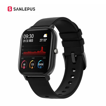 

SANLEPUS Full touch screen Smart watch IP67 waterproof Bluetooth Sport fitness tracker Men Smartwatch For IOS Android Phone