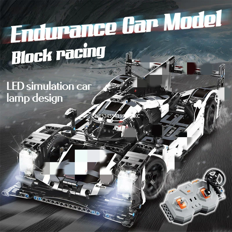 

1589PCS racing Car Building Blocks Compatible Technic Model Remote Control vehicle Toys for kids