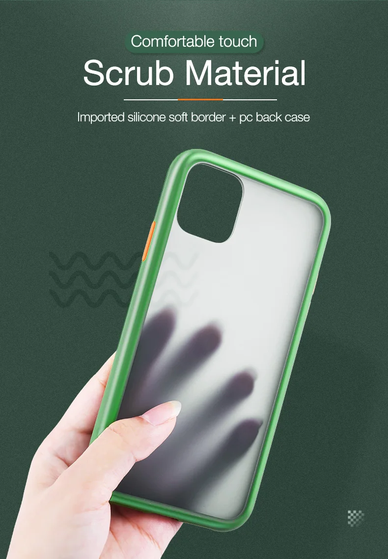 CAFELE чехол для телефона для iPhone 11 Pro Max мягкий TPU кромка с Жесткий чехол-накладка из ПК чехол Бизнес телефон чехол для нового iPhone 5,8/6,1/6,5