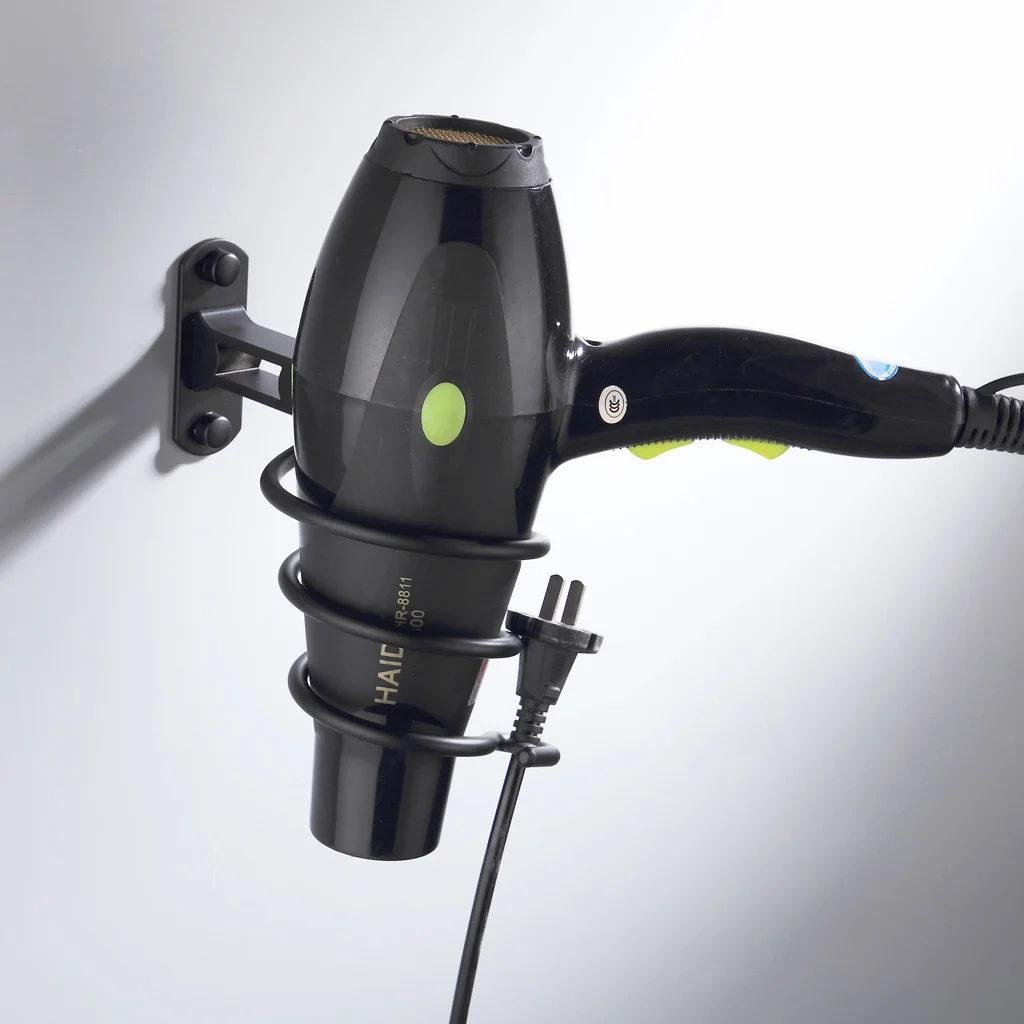 Bath Accessories Toilet Brush Set Soap Dish Towel Ring Clothes Hanger Hair Dryer Rack Cup Holder Set Toilet Paper Holder