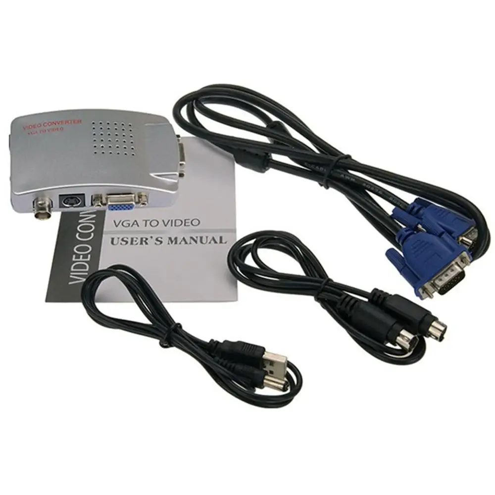 

Universal Vga To Bnc Converter Adapter Portable Vga To Bnc Hd Video Converter Analog To Monitor S Terminal