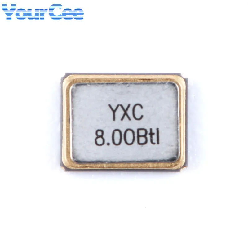 10pcs 8.000MHz 8.000M YSX321SL SMD Passive Crystal Oscillators crystal oscillator 8M 8MHZ &plusmn; 10PPM 12pF X32258MOB4SI