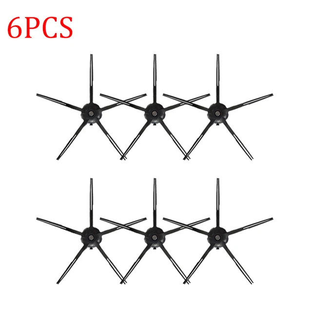 Replacement Accessories for XiaoMi for Roborock S5 Max S50 S55 S6 S6 Pure Vacuum Cleaner Parts Washable HEPA Filter Main Brush SMT300-6PCS