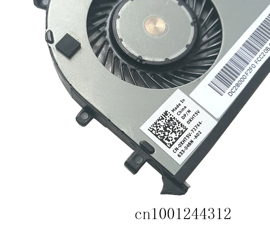 Вентилятор для DELL XPS13 9350 9343 9360 cpu 0XHT5V