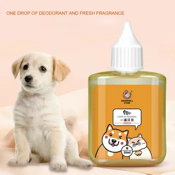 

50ml Pet Deodorant Drops Deodorant Perfume For Dogs Cats Removing Odor Cat Litter Freshing Air Pet Perfume Pet Supplies