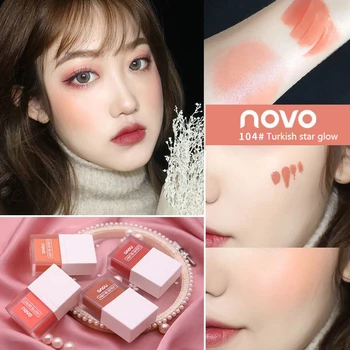 

4 Colors Juice Liquid Blusher Contour Makeup Natural Cheek Contour Liquid Blush Long-lasting Matte Waterproof Make Up TSLM1 2020