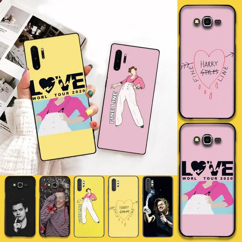 CUTEWANAN Гарри Стилус Чехол черный мягкий чехол для телефона Samsung Note 7 8 9 10 Lite Plus Galaxy J7