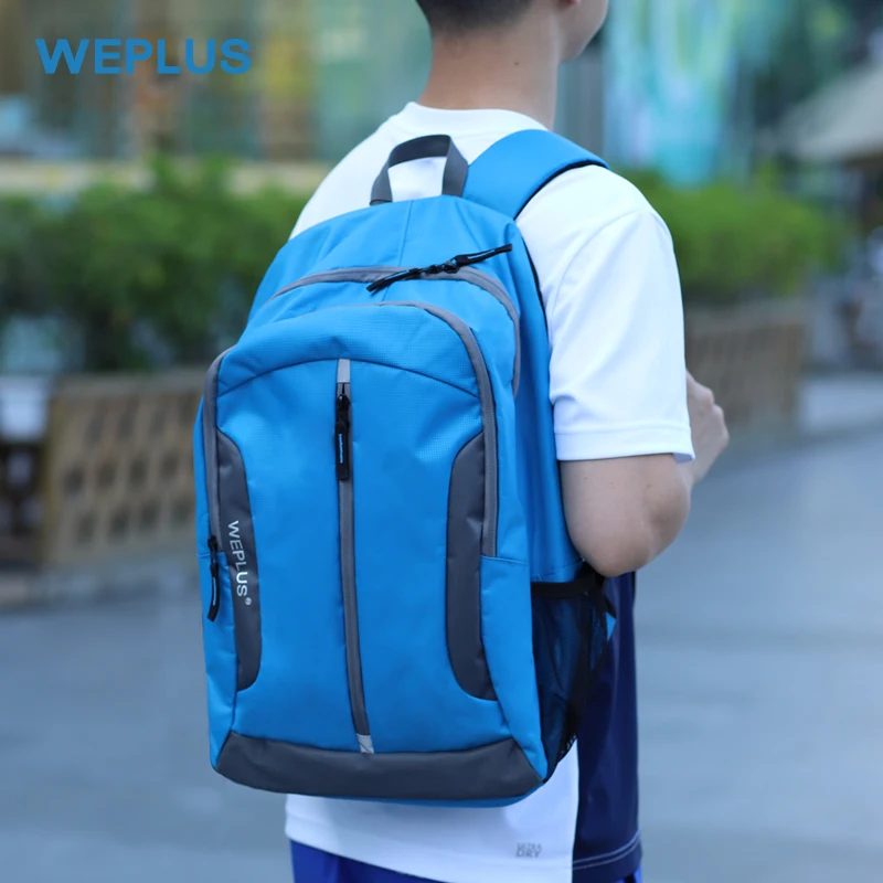 WEPLUS, водонепроницаемый спортивный рюкзак для альпинизма, походов, компьютера, ноутбука, 15,6, рюкзаки, женский рюкзак, мужская повседневная сумка