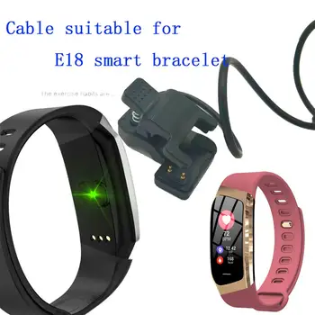 

Bracelet E18 strap Silicone watch wrist strap Cable accessories Charger line For E18 Smart Band IP67 Waterproof Smart Bracelet
