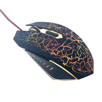 

Wired Gaming Mouse Professional Colorful Backlight 2000DPI Optical Wired Gaming Mouse Computer Mice 3 Buttons