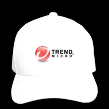 Бейсбол Кепки Trend Micro логотип шляпа с остроконечным Кепки