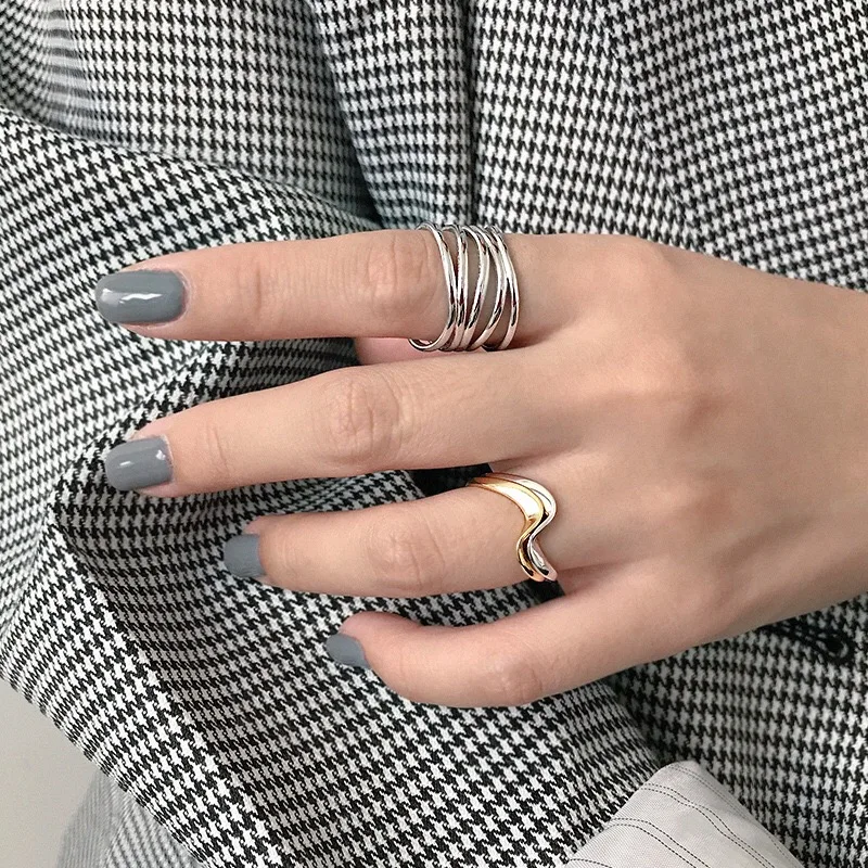 Silver Rings Real 925 Sterling Silver Rings for Women