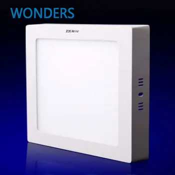 

No Cut ceiling 6w 12w 18w 24w Surface mounted led downlight Square panel light SMD Ultra thin circle ceiling Down lamp kitchen