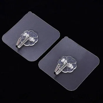 

top selling in Strong Transparent Suction Cup Sucker Wall Hooks Hanger For Kitchen Bathroo Support Wholesale and Dropshipping