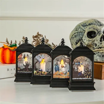 

Halloween Pumpkin Light Lamp Door Room Decoration LED Lantern Party Room Lighting Night Lights Home Decoration Lamp for Children