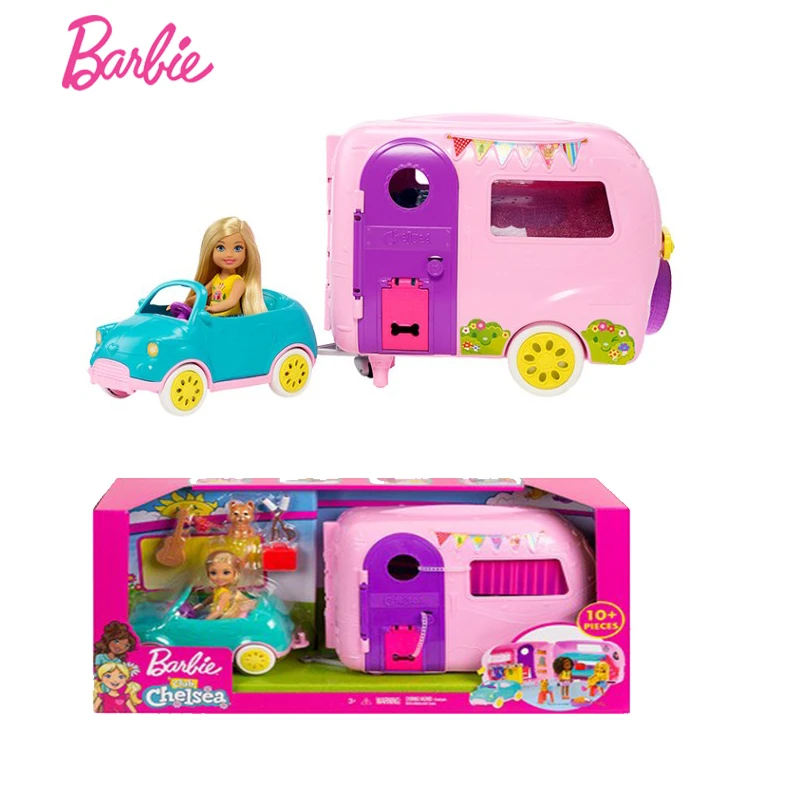 Echte Barbie Puppe Wenig Kelly der Camper Mehr Als Zubehör Auto Pet Diy  Pädagogisches Mädchen Spielzeug für Kinder FXG90|Puppen| - AliExpress